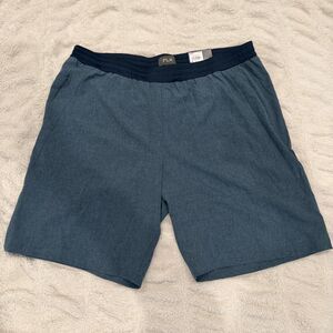 FLX Men’s Blue Performance Athletic Shorts - Size L